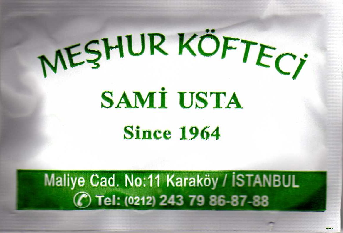 0087 Meşhur Köfteci - Karaköy